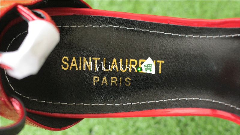 Red Saint Laurent YSL Heels